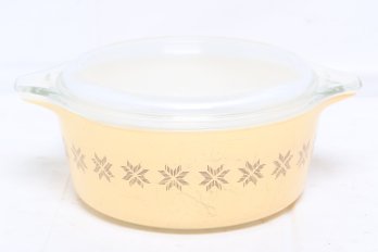 Vintage Pyrex Spring Blossom Casserole Dish With Lid