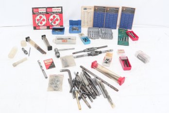 Large Group Of Machinist Tools - Mostly Taps And  Die Sets
