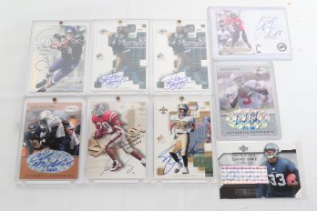 Group Of Autograph Football Cards