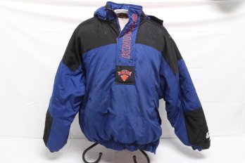 Vintage 90's New York Knicks Starter Pullover Jacket Size L
