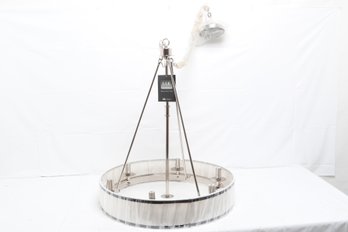 ELK Lighting Chandelier With A White Shade - New With Tag