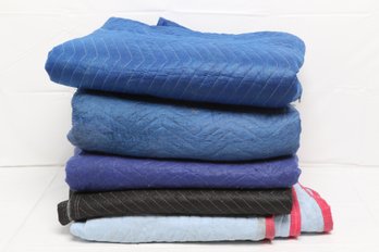 Lot Of Five Moving Blankets
