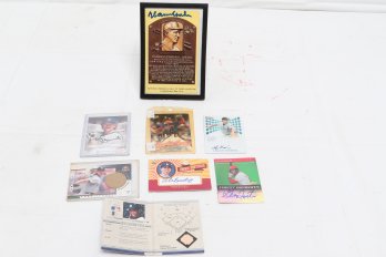 Autographed Baseball Cards Plus Baseball Relic Cards