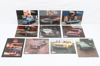 Vintage Early 1970's Car Dealer Advertising Brochures