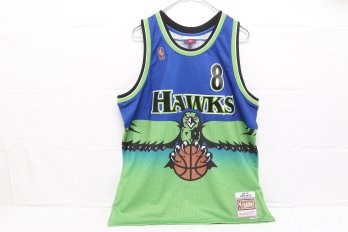 Mitchell & Ness Reload STEVE SMITH Atlanta Hawks Jersey 96-97 Size XL