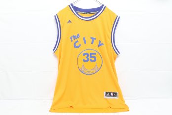Adidas Golden State Warriors Kevin Durant # 35 HWC Nights Swingman Jersey Size XL