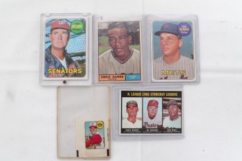 Lot Of Vintage Star Baseball Cards - Ted Williams , Sandy Koufax, Pete Rose .. Etc