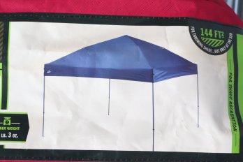 12' X 12'  Straight Leg Canopy