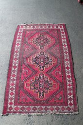 Vintage Possibly A Quchan Kurdi Persian Rug