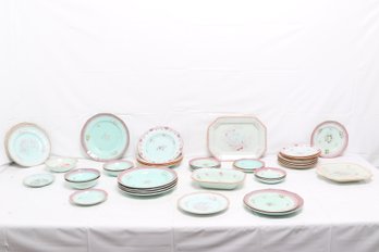 Large Group Of Adams Calyx Ware Dishes