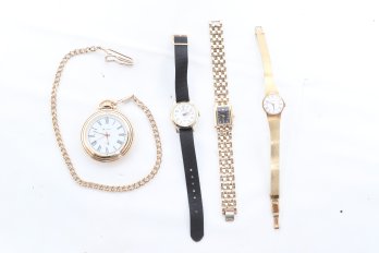 Group Of Wrist And Pocket Watches