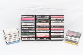 39-mixed Genre Cassette Tapes Including Elton John, Golden Earing, Phil Seymour, Etc.