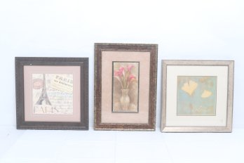 Group Of Decorative Framed Prints