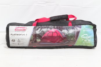 Coleman Flatwood II Dome Top 4 Person Tent