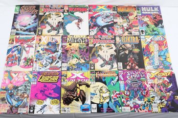 Group Of Mixed Marvel  Comic Books