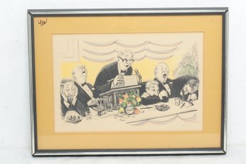 Vintage Pencil Signed & Numbered Artist Proof Print