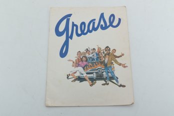 1977 Grease The Musical Program