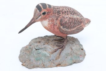 Circa 1965 Nichols Wooden Bird Decoy - Signed