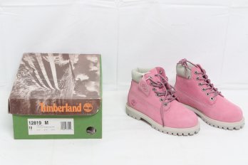 Timberland Toddler Pink Boots In Box Size 10