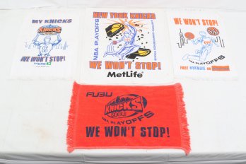 Lot Of NY Knicks Vintage Collectible Towels