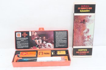 Vintage Hoppes Gun Cleaning Kit With Box