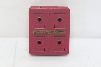 Vintage Uncle Sam's Budget Bank - Red