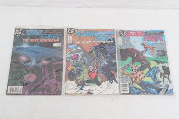 Star Trek 'the Next Generation ' Comic Books #1  #2 And #4