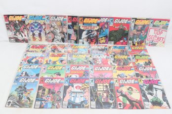 Lot Of Marvel G.i. Joe Comic Books