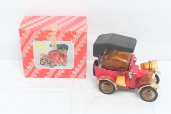 Vintage Musical Antique Car Bar With Box