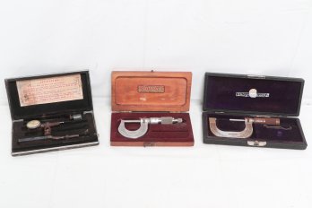 Three Precision Measuring Instruments - Micrometers