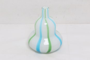 Murano Style Art Glass Vase