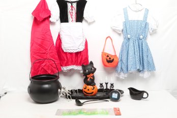 Group Of Halloween Items