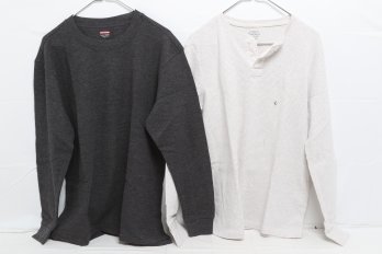 Two Men's Shirts Size L  New With Tags