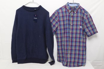 Two Chaps Men's Shirts Size M New With Tags