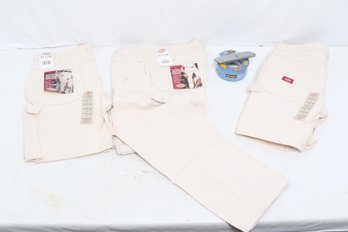 Two Brand New Dickies Professional Painter Shorts And One Pants  Size 32 - Painters Tape And Knife Included