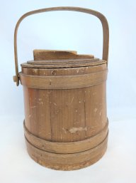 Shoe Shine Firkin Bucket