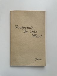 Mary Travers Copy, Inscribed: Javan Footprints In The Mind Privately Published First Edition 1979