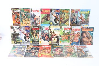 Group Of Vintage Gold Key TARZAN Comic Books