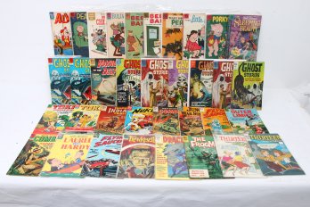 Large Group Of DELL Walt Disney Hanna-barbera Ghost Stories & More Comic Books Mostly 10-12-15 Cents