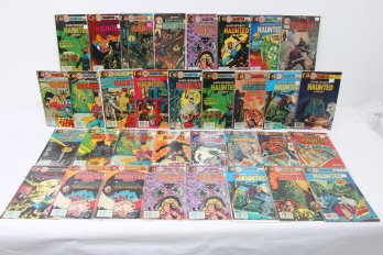 Large Group Of Charlton HAUNTED Comic Books