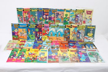 Large Group Of Whitman Walt Disney Hanna-barbera Comic Books