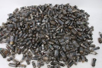 Large Group Of Vintage Vacuum Tubes
