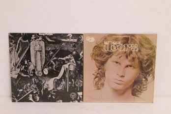 Pair DEEP PURPLE Self Titled T119 And THE DOORS Quadraphonic Quadradisc Vinyl Record LP 33
