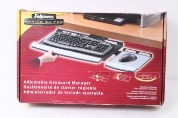 FELLOWES Adjustable Keyboard Manager - NEW