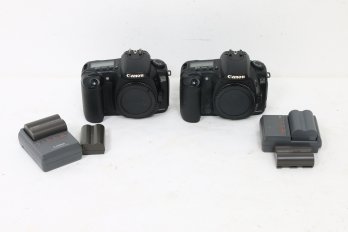 Pair Of CANON EOS 20D Digital SLR Cameras