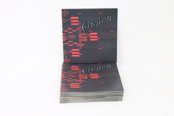 GROUP OF 23 VINTAGE 1976 THE EAGLES CONCERT TOUR PROGRAM 24 PAGES BOOKLET - EXCELLENT