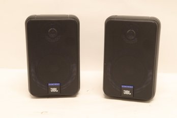 Pair Of JBL Control Compact Indoor/Outdoor Speakers Wall Mountable