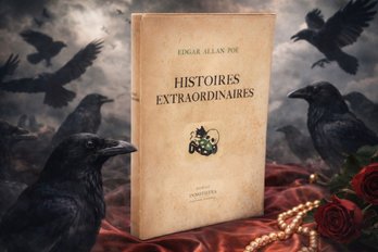 Edgar Allan Poe Histoires Extraordinaires Baudelaire French Translation Lithographs C1940
