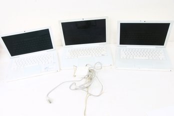 Group Of 3 APPLE MacBook A1181 - Working But Need New Batteries (read Description)