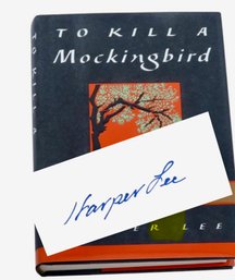 Harper Lee Signed To Kill A Mockingbird